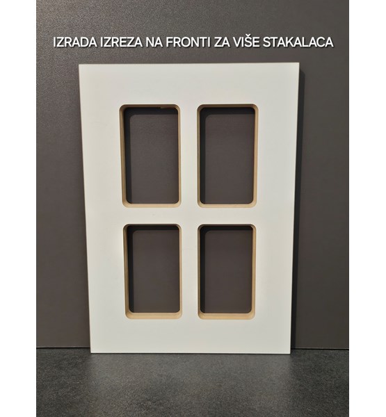 MDF GRUNDIRANI BIJELI 18 MM. - 280/184