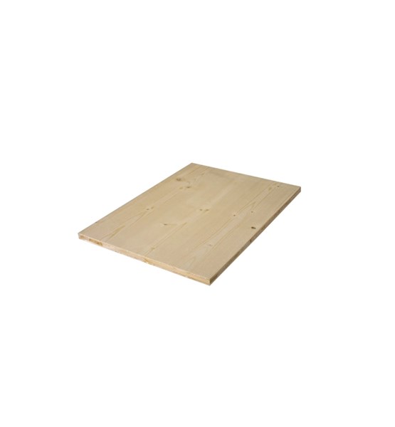 TROSLOJNA PLOČA SMREKA B/C+ AW100 5000X2050X19mm.