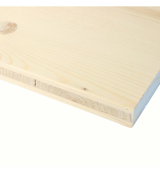TROSLOJNA PLOČA SMREKA B/C+ AW100 5000X2050X27mm.
