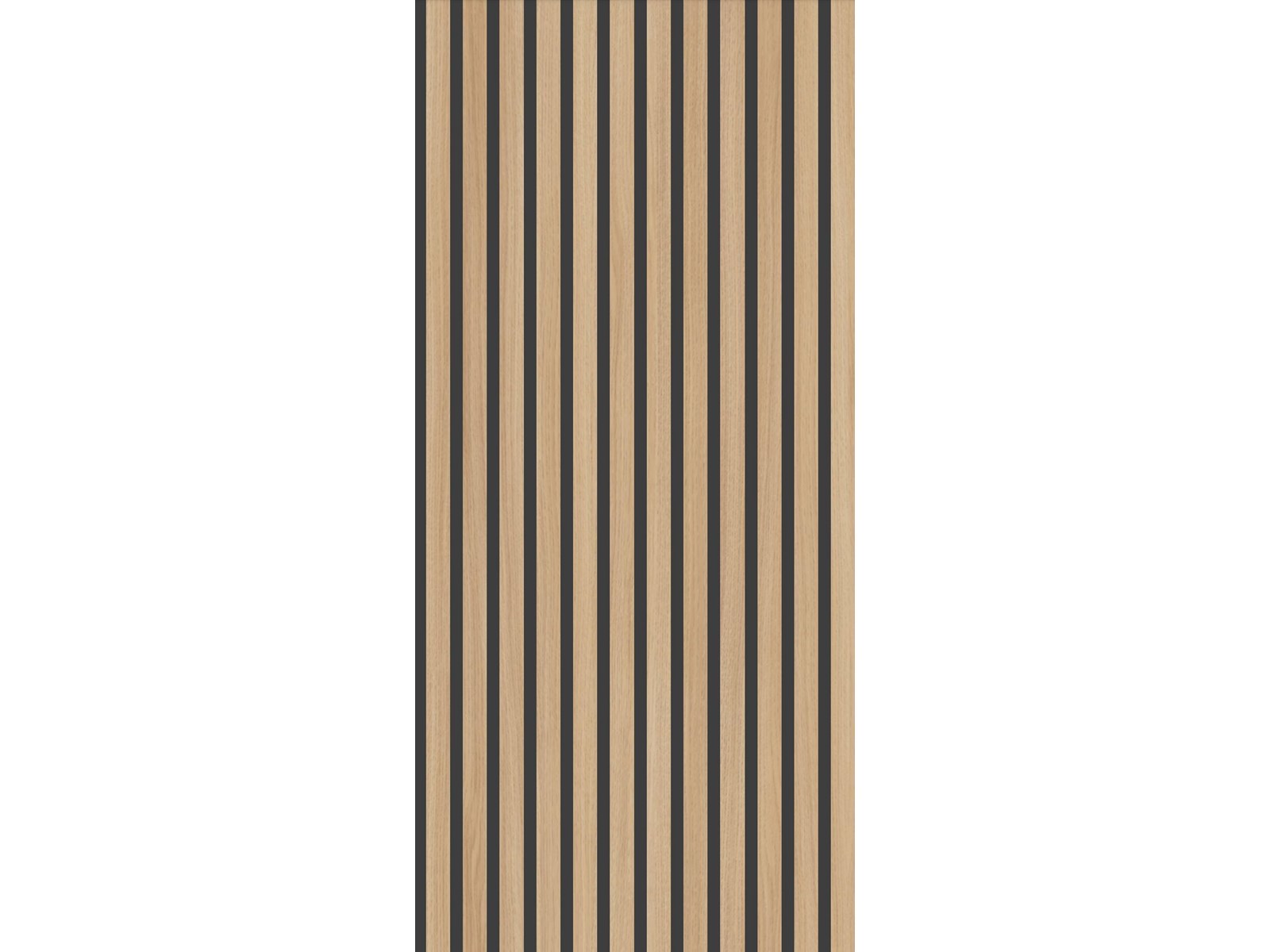 Akustični panel K543 SN MDF black - 2600x600x17mm