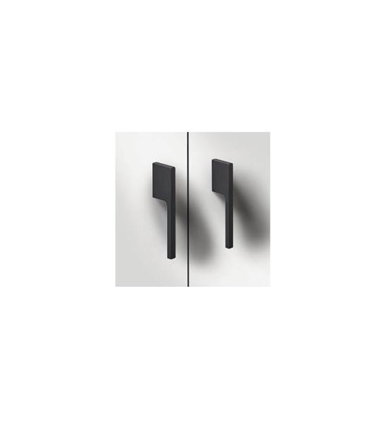 RUČKICA Déco CRNA MAT r32/105mm