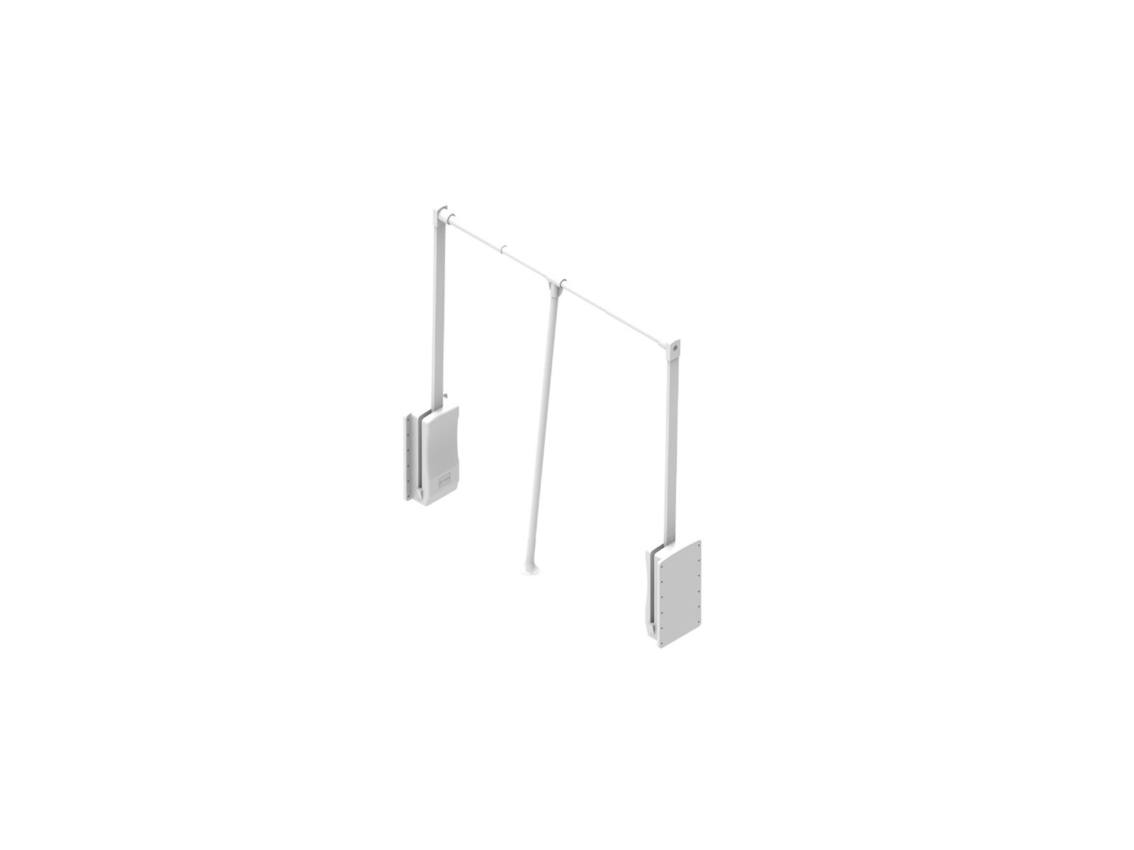 GARDEROBNI LIFT 645-930mm - BIJELI