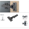 SPOJNICA TITUS T-type 9mm GLISSANDO TeraBlack