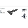 SPOJNICA TITUS T-type 15mm GLISSANDO TeraBlack