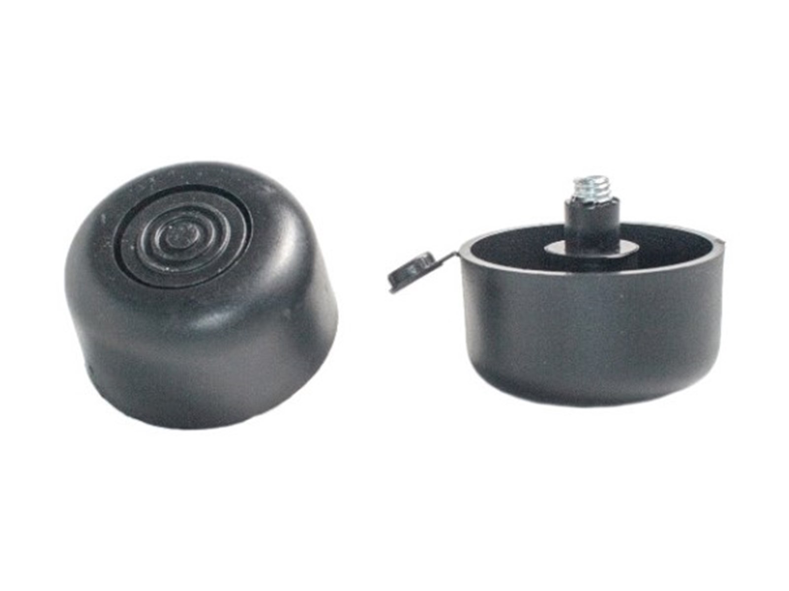 NIVELATOR ZA NAMJEŠTAJ fi50mm/h17mm PVC CRNI