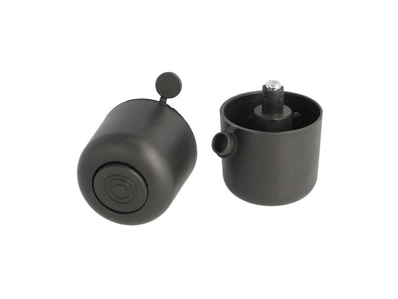 NIVELATOR ZA NAMJEŠTAJ fi50mm/h44mm PVC CRNI