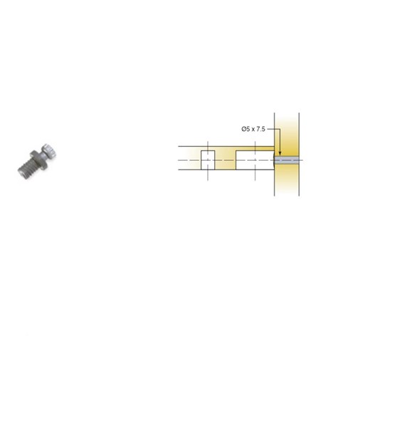 STEZNI VIJAK WEDGEFIX SYS6 Q/F fi5x7,5mm EXP