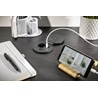 UTIČNICA CHARGE PLUS CRNA 1SCH.,USB,RJ45,PUNJAČ 5W