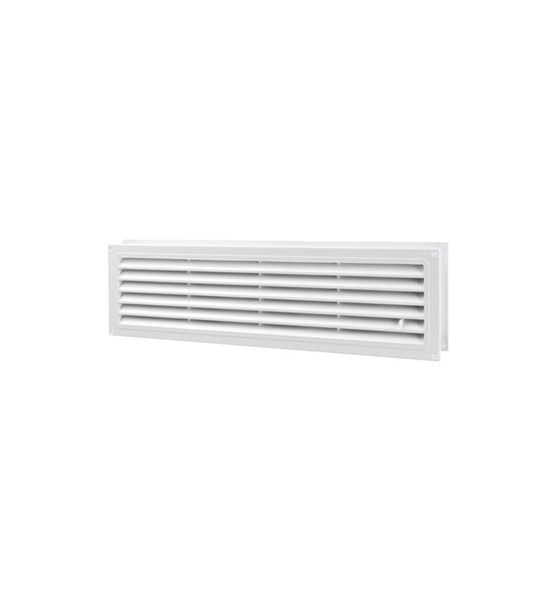 VENTILACIJSKA REŠETKA PVC BIJELA 454x90mm