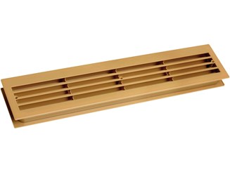 VENTILACIJSKA REŠETKA PVC BEŽ 454x90mm