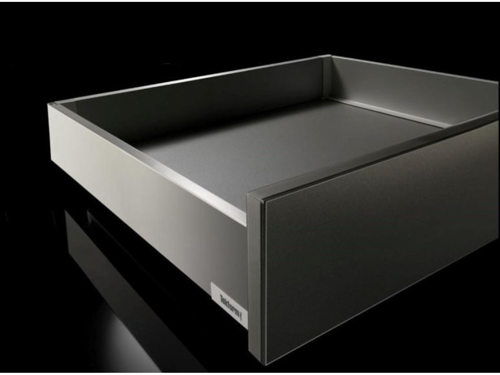 LADICA SLIMLINE TITUS h100/350mm ANTRACIT