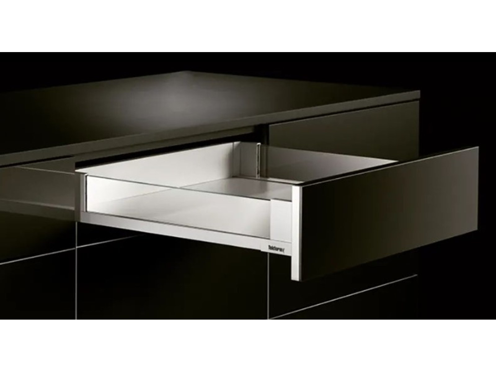 VODILICA SLIMLINE SDWD h70/500mm STAKLO/BIJELA