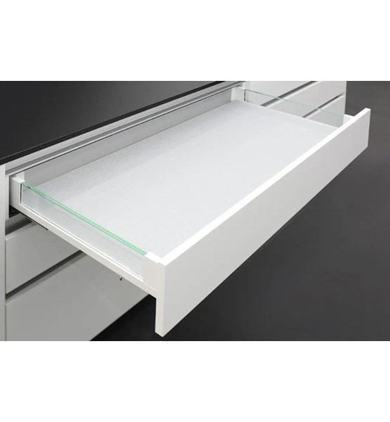 VODILICA SLIMLINE SDWD h70/500mm STAKLO/BIJELA