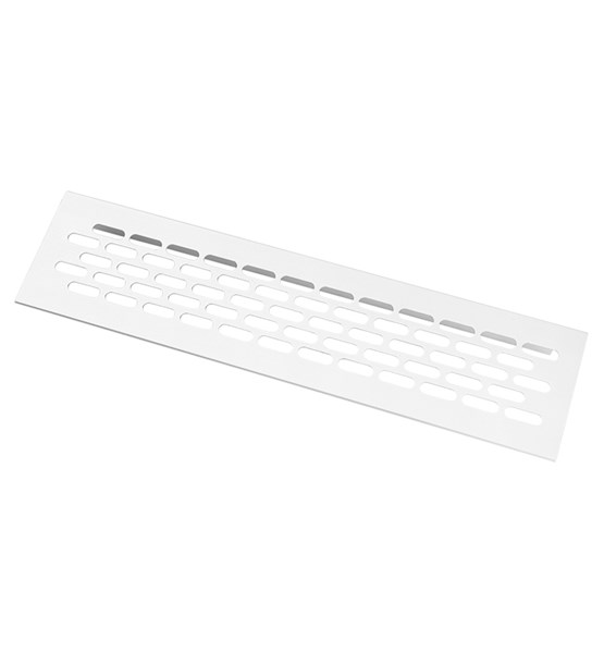 VENTILACIJSKA REŠETKA 60x484mm ALU BIJELA