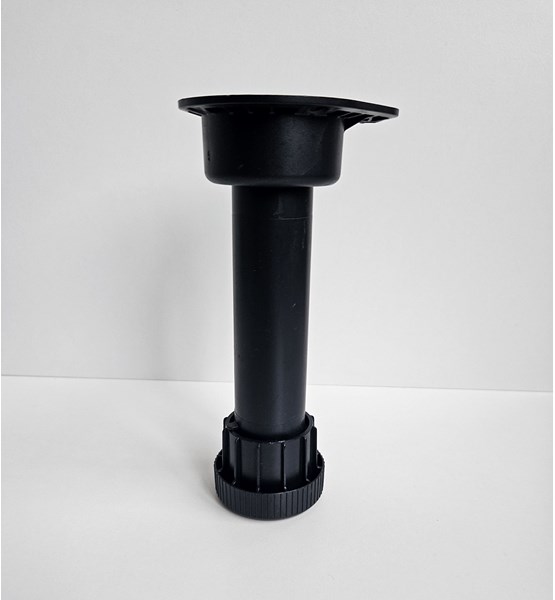 NOGICA DVODIJELNA PVC CRNA h150mm