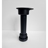 NOGICA DVODIJELNA PVC CRNA h150mm