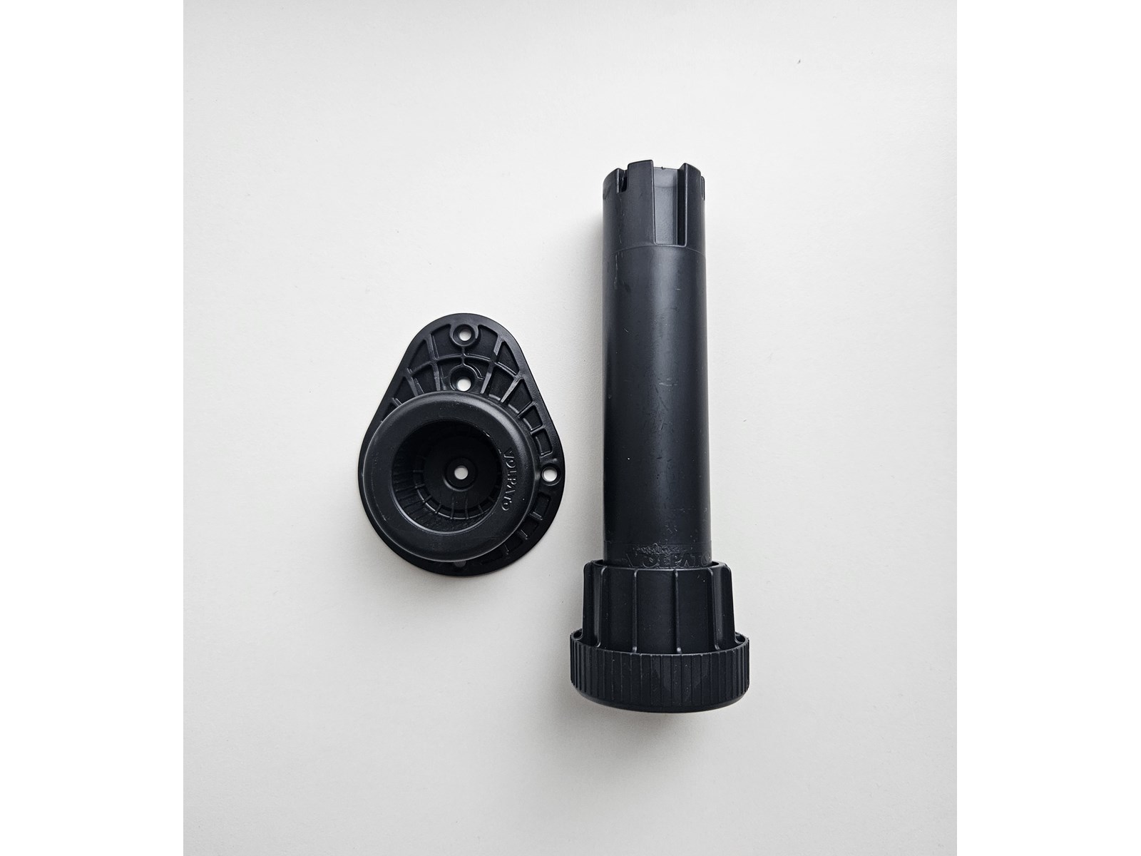 NOGICA DVODIJELNA PVC CRNA h150mm