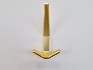 VJEŠALICA ZA JAKNE I KAPUTE WM-057 BRUŠENO ZLATO