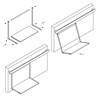 SISTEM PIANO 2.0, polica za začine 272mm INOX SAT.